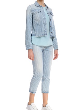 Голубая куртка MARC CAIN: фото 1 - Invogue